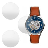 Fossil Forrester Luggage Automatic Skeleton Blue Dial Brown Leather Strap Watch for Men - ME3179 Buy Now By Fossil