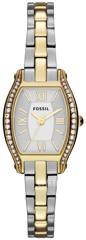 Fossil Molly Silver Dial Two Tone Steel Strap Watch for Women - ES3287 Buy Now By Fossil