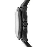 Fossil Cecile Multifunction Black Dial Black Leather Strap Watch for Men - AM4523 Buy Now By Fossil