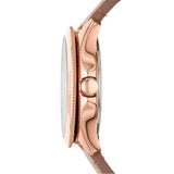 Fossil Cecile White Dial Beige Leather Strap Watch for Women - AM4532 Buy Now By Fossil