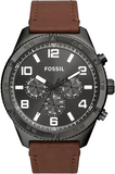 Fossil Brox Multifunction Grey Dial Brown Leather Strap Watch for Men - BQ2800 Buy Now By Fossil