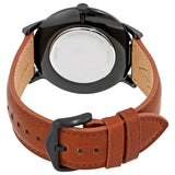 Fossil The Minimalist Black Dial Brown Leather Strap Watch for Men - FS5305 Buy Now By Fossil