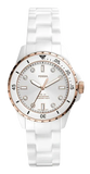 Fossil FB-01 Analog White Dial White Ceramic Strap Watch for Women - CE1107 Buy Now By Fossil