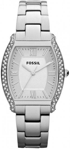 Fossil Wallace Silver Dial Silver Steel Strap Watch for Women - ES3174 Buy Now By Fossil