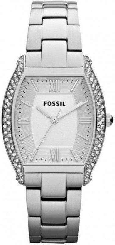 Fossil Wallace Silver Dial Silver Steel Strap Watch for Women - ES3174 Buy Now By Fossil