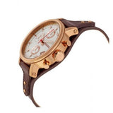 Fossil Boyfriend White Dial Brown Leather Strap Watch for Women - ES3616 Buy Now By Fossil