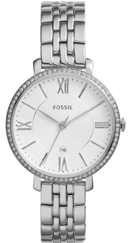 Fossil Jacqueline White Dial Silver Steel Strap Watch for Women - ES3631 Buy Now By Fossil