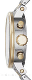 Fossil Original Boyfriend Analog White Dial Two Tone Steel Strap Watch for Women - ES3746 Buy Now By Fossil