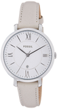 Fossil Jacqueline White Dial Beige Leather Strap Watch for Women - ES3793 Buy Now By Fossil