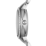 Fossil Virginia Taupe Dial Silver Steel Strap Watch for Women - ES4147 Buy Now By Fossil