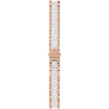Fossil Stella Multifunction Rose Gold Dial Two Tone Steel Strap Watch for Women - ES4755 Buy Now By Fossil