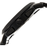 Fossil Machine Chronograph Black Dial Black Steel Strap Watch for Men - FS4552 Buy Now By Fossil