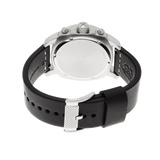 Fossil Modern Machine Chronograph Black Dial Black Leather Strap Watch for Men - FS4928 Buy Now By Fossil