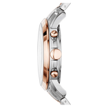 Fossil Grant Chronograph Blue Dial Two Tone Steel Strap Watch for Men - FS5024 Buy Now By Fossil