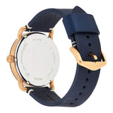 Fossil The Commuter Blue Dial Blue Leather Strap Watch for Men - FS5274 Buy Now By Fossil