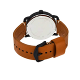 Fossil Commuter Three Hand Date Black Dial Brown Leather Strap Watch for Men - FS5276 Buy Now By Fossil