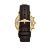 Fossil Neutra Chronograph Brown Dial Brown Leather Strap Watch for Men - FS5763 Buy Now By Fossil