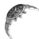 Fossil Goodwin Chronograph Black Dial Silver Steel Strap Watch for Men - FS5412 Buy Now By Fossil