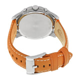 Fossil Grant Chronograph Green Dial Brown Leather Strap Watch for Men - FS4918 Buy Now By Fossil