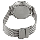 Fossil Jacqueline Mother of Pearl Blue Dial Silver Mesh Strap Watch for Women - ES4322 Buy Now By Fossil