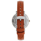 Fossil Jacqueline White Dial Brown Leather Strap Watch for Women - ES3842 Buy Now By Fossil