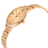 Fossil Jacqueline Rose Gold Dial Rose Gold Steel Strap Watch for Women - ES3970 Buy Now By Fossil