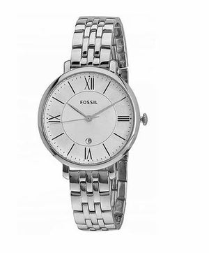 Fossil Jacqueline White Dial Silver Steel Strap Watch for Women - ES3433 Buy Now By Fossil