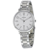 Fossil Jacqueline White Dial Silver Steel Strap Watch for Women - ES3969 Buy Now By Fossil