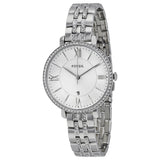 Fossil Jacqueline White Dial Silver Steel Strap Watch for Women - ES3545 Buy Now By Fossil