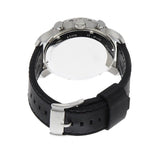 Fossil Nate Chronograph Black Dial Black Leather Strap Watch for Men - JR1436 Buy Now By Fossil