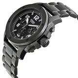 Fossil Machine Chronograph Black Dial Black Steel Strap Watch for Men - FS4927 Buy Now By Fossil