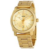 Fossil Machine Gold Dial Gold Steel Strap Watch for Men - FS5264 Buy Now By Fossil