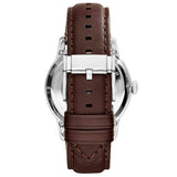Fossil Townsman Automatic Black Dial Brown Leather Strap Watch for Men - ME1163 Buy Now By Fossil