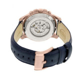 Fossil Grant Automatic Blue Dial Blue Leather Strap Watch for Men - ME3029 Buy Now By Fossil