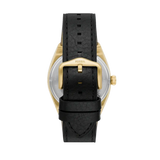 Fossil Everett Automatic Skeleton Black Dial Black Leather Strap Watch for Men - ME3208 Buy Now By Fossil