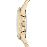 Fossil Dean Chronograph Champagne Dial Gold Steel Strap Watch for Men - FS4867 Buy Now By Fossil