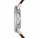 Fossil Neutra Chronograph Blue Dial Brown Leather Strap Watch for Men - FS5453 Buy Now By Fossil