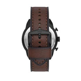 Fossil Bronson Chronograph Brown Dial Brown Leather Strap Watch for Men - FS5875 Buy Now By Fossil
