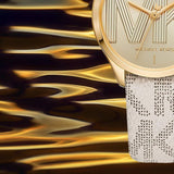 Michael Kors Jaycie Quartz Gold Dial White Leather Strap Watch for Women - MK2861 Buy Now By Michael Kors