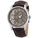Fossil Twist Chronograph Multifunction Taupe Dial Brown Leather Strap Watch for Men - ME1098 Buy Now By Fossil