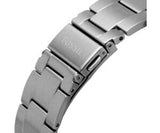 Fossil Neutra Minimalist Moonphase Blue Dial Silver Steel Strap Watch for Men - FS5907 Buy Now By Fossil