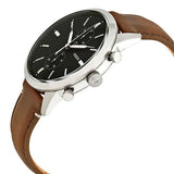 Fossil Townsman Chronograph Black Dial Brown Leather Strap Watch for Men - FS5280 Buy Now By Fossil
