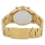 Fossil Townsman Chronograph White Dial Gold Steel Strap Watch for Men - FS5348 Buy Now By Fossil