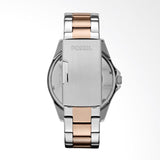 Fossil Riley Multifunction Rose Gold Dial Two Tone Steel Strap Watch for Women - ES4145 Buy Now By Fossil