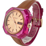 Fossil Candy White Dial Brown Leather Strap Watch for Women - ES3539 Buy Now By Fossil