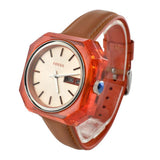 Fossil Candy White Dial Brown Leather Strap Watch for Women - ES3537 Buy Now By Fossil