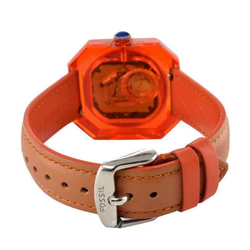 Fossil Candy White Dial Brown Leather Strap Watch for Women - ES3537 Buy Now By Fossil