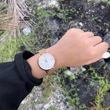 Fossil Jacqueline Mother of Pearl White Dial Gold Mesh Strap Watch for Women - ES4352 Buy Now By Fossil