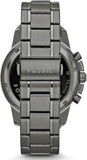 Fossil Dean Chronograph Black Dial Black Steel Strap Watch for Men - FS4721 Buy Now By Fossil