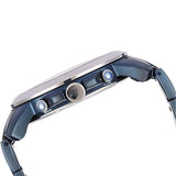 Fossil Grant Chronograph Blue Dial Blue Steel Strap Watch for Men - FS5230 Buy Now By Fossil